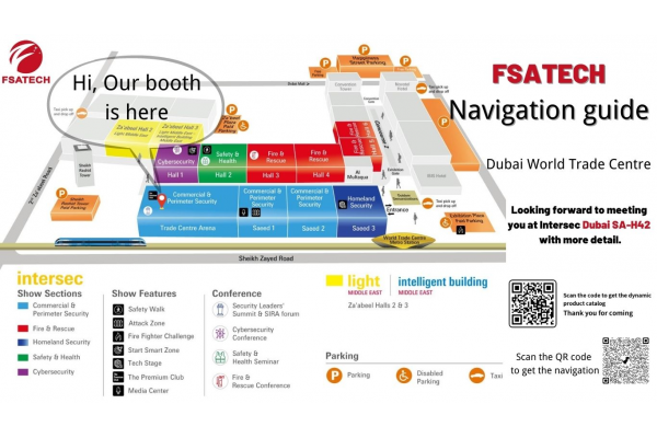 FSATECH Navigation guide for INTERSEC 2023